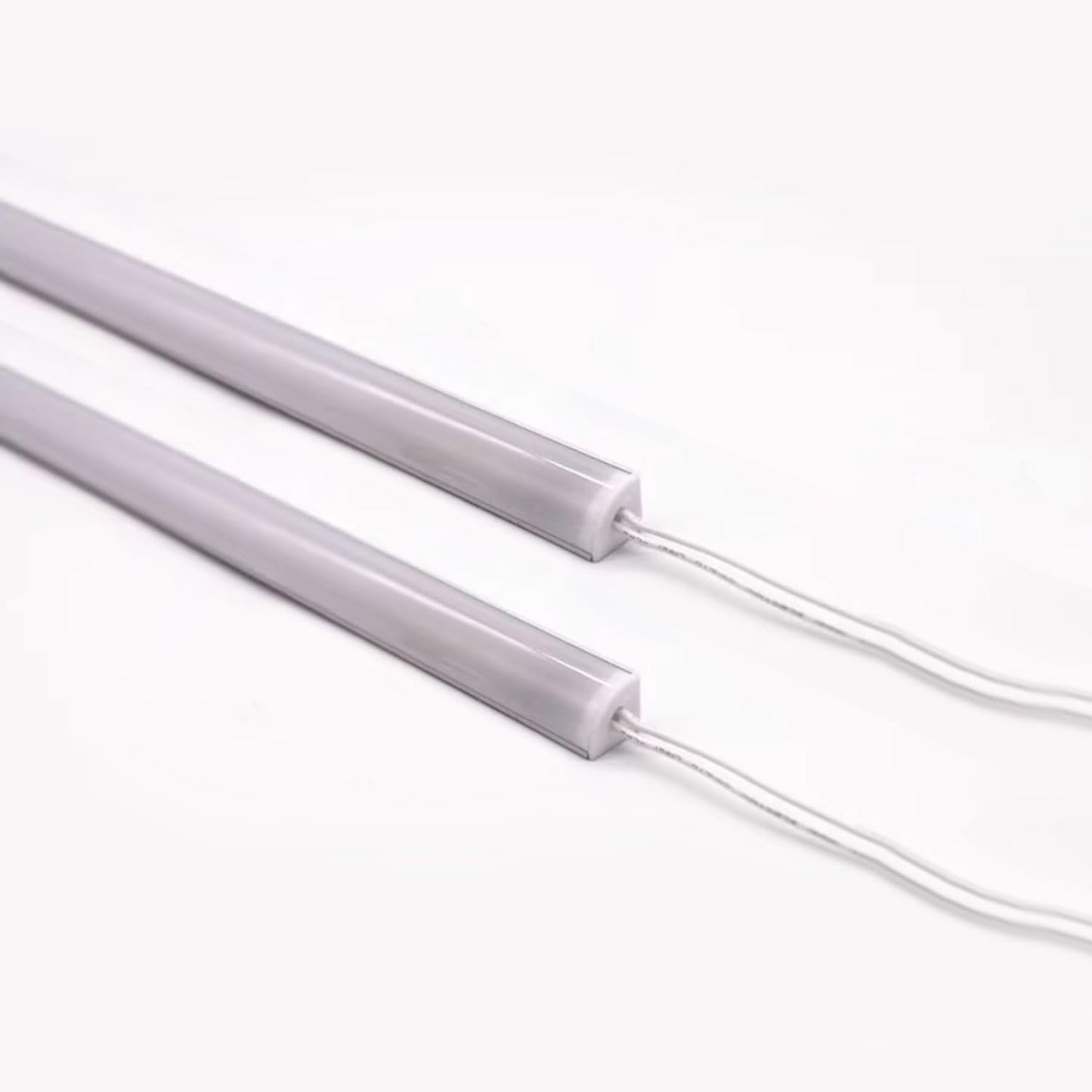 WISDOMFUR 3-Foot Retail Display Showcase Cabinet – 36"x18"x38" Half Vision Glass Top Case with Storage Base, White – Jewelry, Collectibles, Electronics, Boutique Counter Display