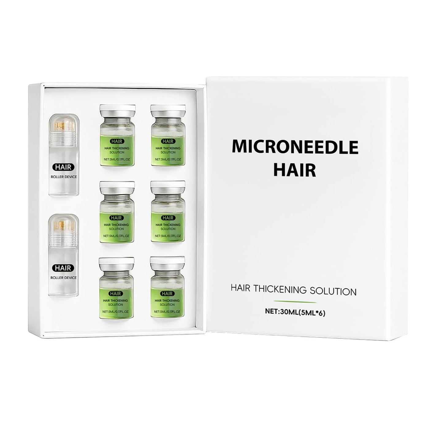 Hair Regrowth System, Advanced Hair Growth Treatment Serum | Ginseng, Eclipta Prostrata, Peppermint Oil and Ginger Root-Ingrown Hair Treatment-Strengthens Roots, For Men and Women (1PCS)