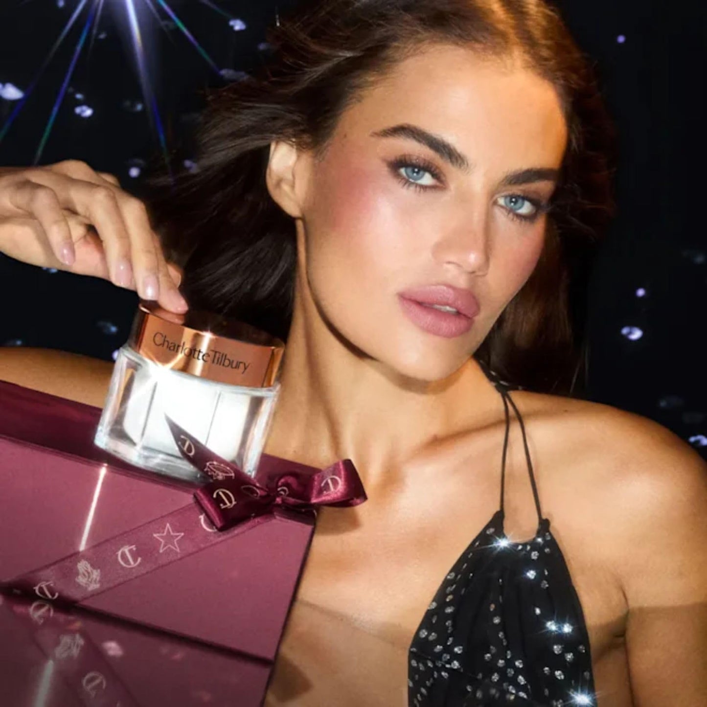 Charlotte Tilbury Magic Cream Face Moisturizer & Magic Serum Crystal Elixir Bundle - Firming & Hydrating Skincare Duo with Vitamin C, Peptides & Hyaluronic Acid (2 Piece Set)