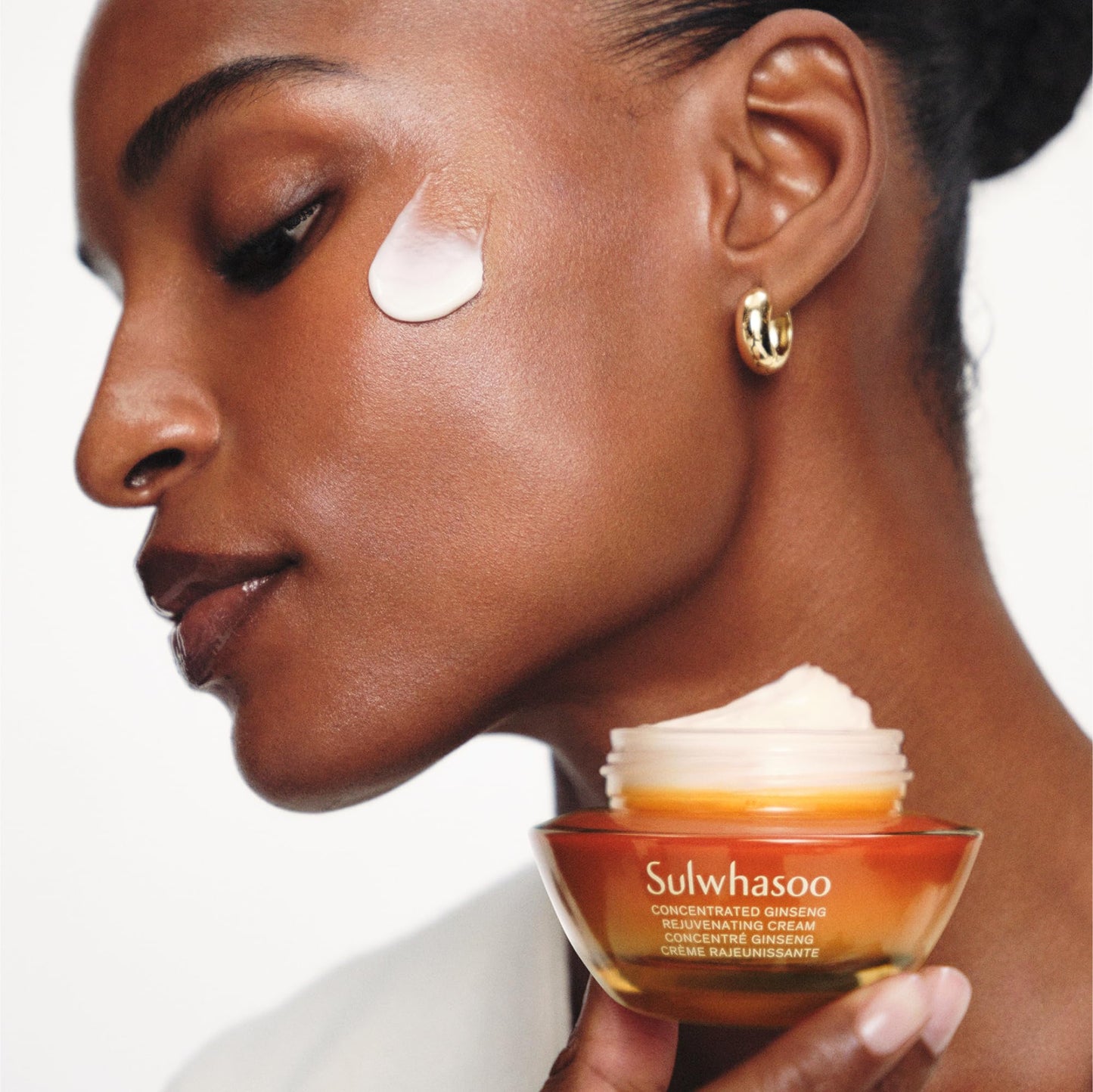 Sulwhasoo Concentrated Ginseng Renewing Cream Set Holiday 2025 - A four-piece ritual featuring full-sized Concentrated Ginseng Rejuvenating Cream and deluxe sizes of our serum and eye cream.
