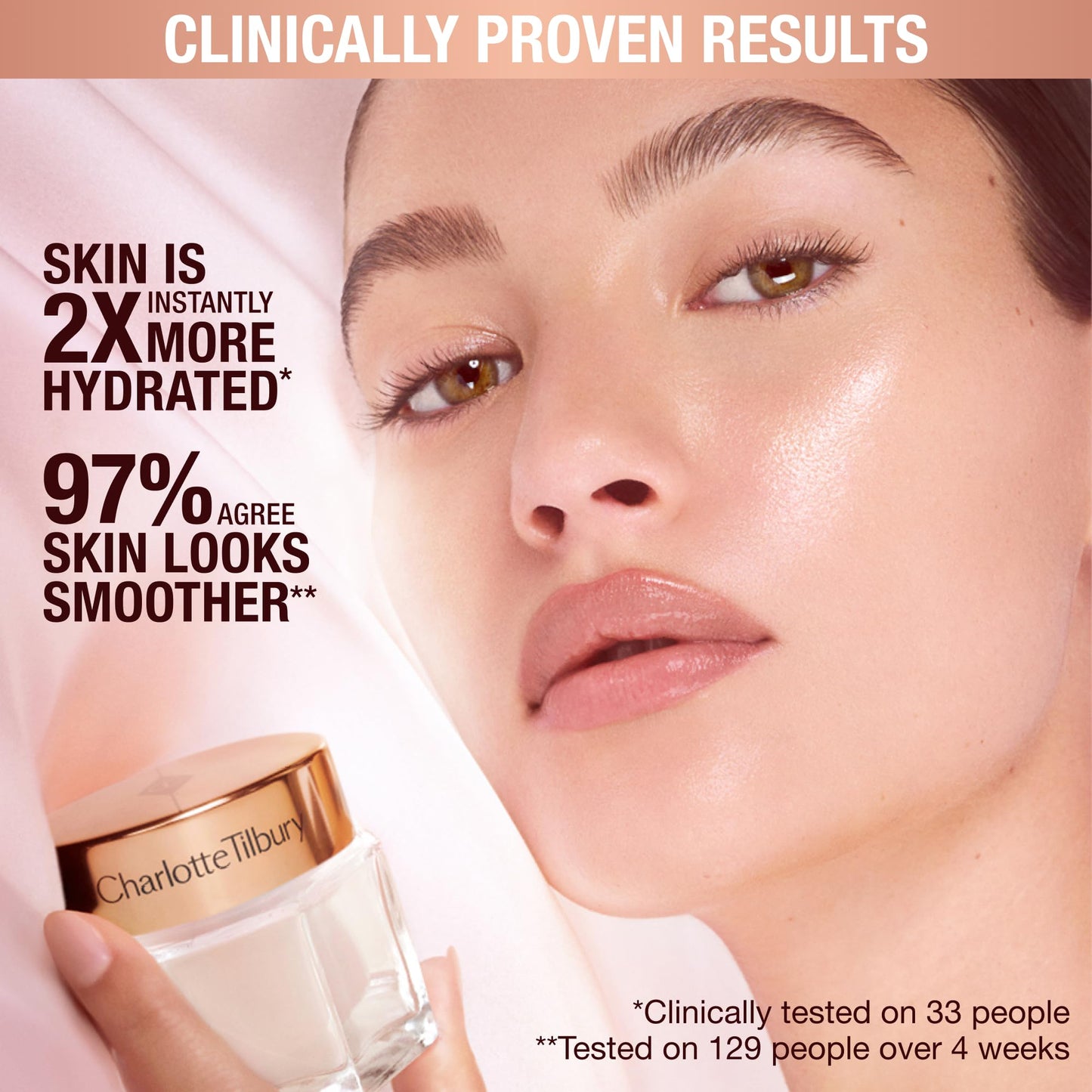 Charlotte Tilbury Charlotte's Magic Cream Forever Set - Firming & Hydrating Face Cream with Vitamins C & E, Peptide Complex & Hyaluronic Acid - Includes Refill Capsule