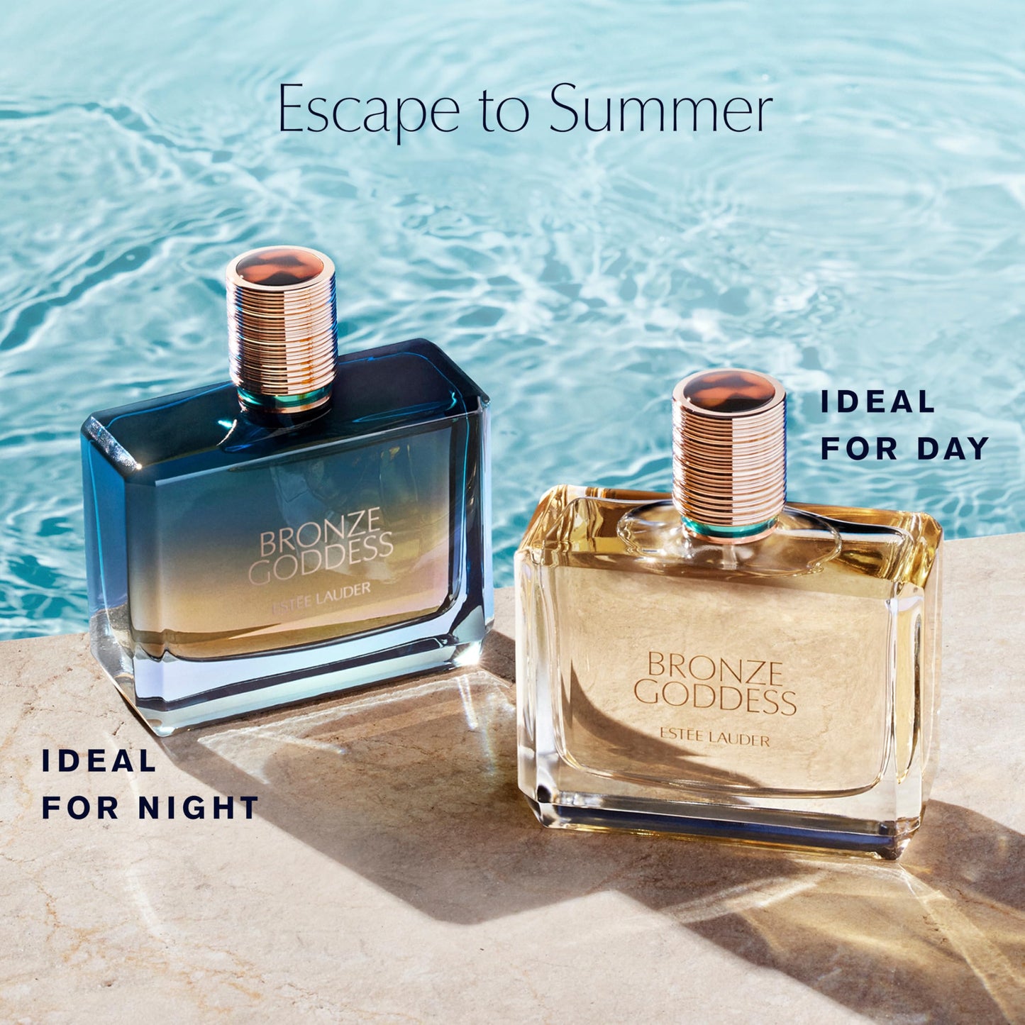 Estée Lauder Bronze Goddess Eau Fraîche Spray with Notes of Tiare Flower, Creamy Coconut, Amber, Sandalwood & Vanilla | Perfumes for Women, 1.7 Fl Oz